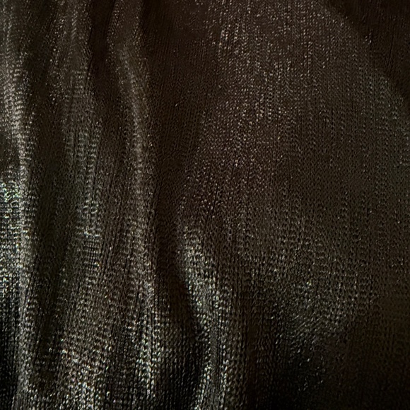 WHBM Metallic Surplice Top NWT - Picture 11 of 14